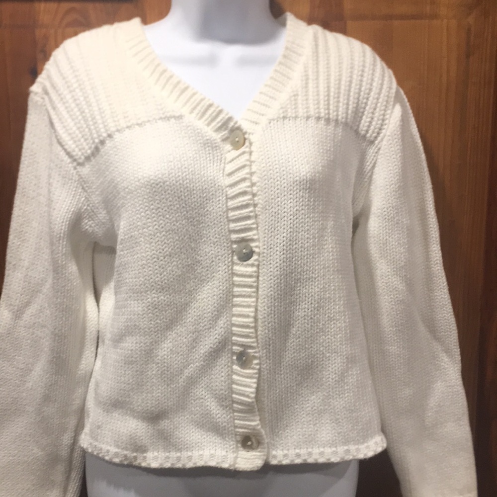 Willow Button Down Cardigan, Size Medium - image 1